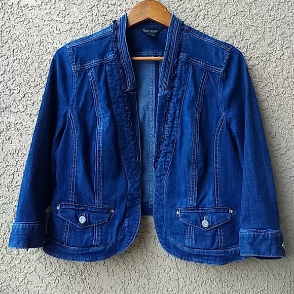 White House Black Market Jackets & Blazers - Denim womens jacket
